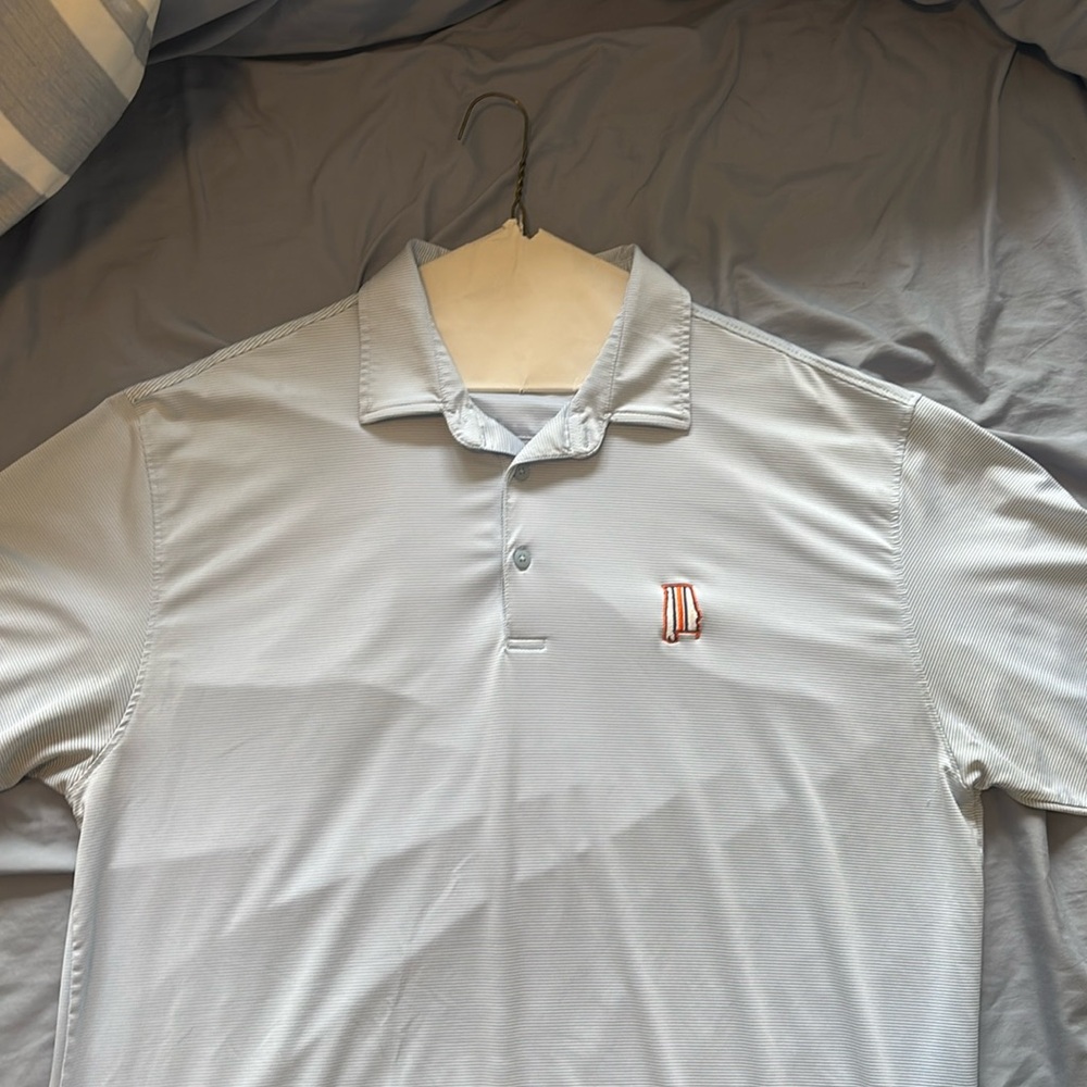 Auburn Tigers HL sport performance luxury polo